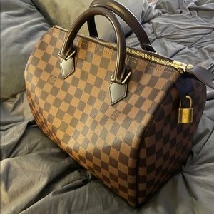 Louis Vuitton Speedy 30 Monogram Damier Ebene